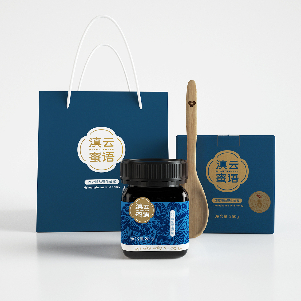 蜂蜜产品包装建模