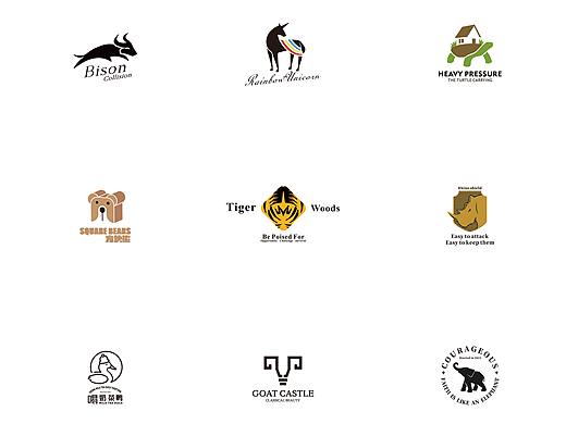 一些动物LOGO设计