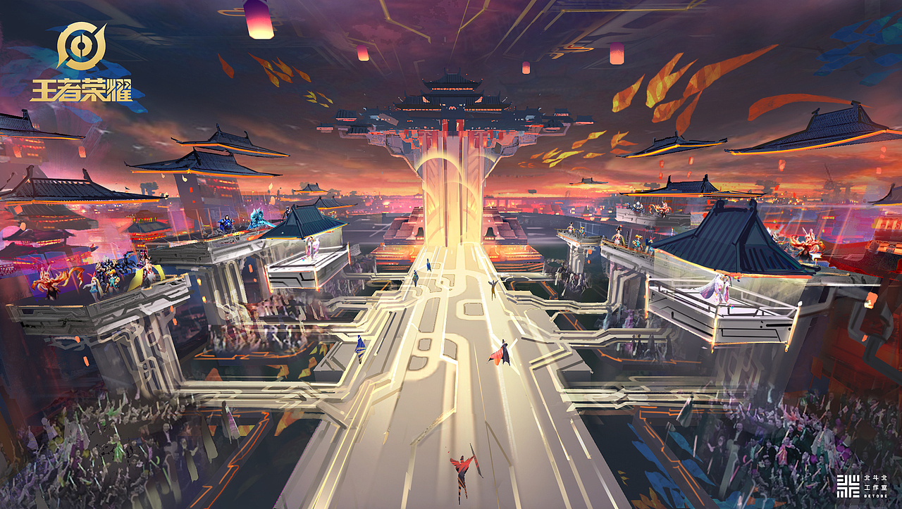《王者荣耀·2021共创之夜》舞台美术概念设计