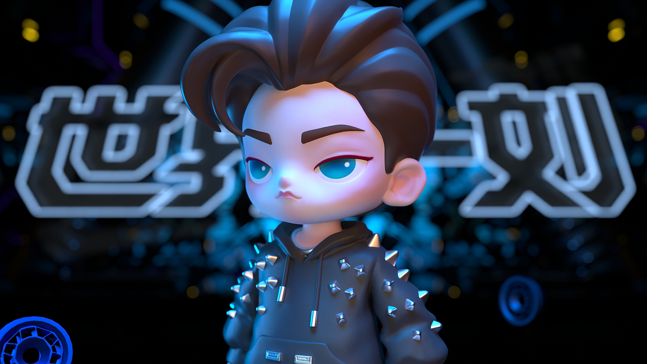 就是街舞》第四季 潮玩模型