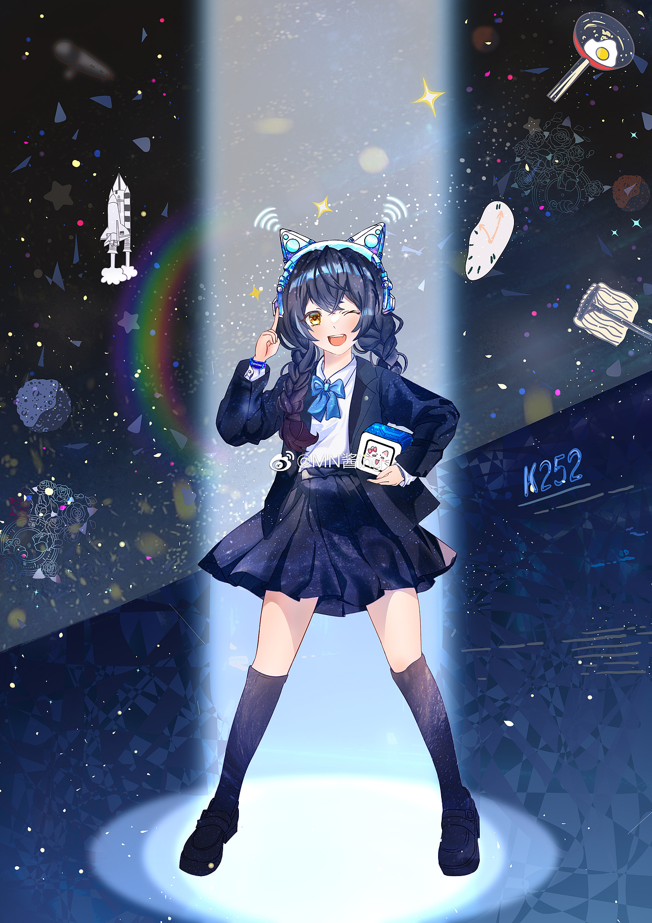 日系立绘二次元平面设计