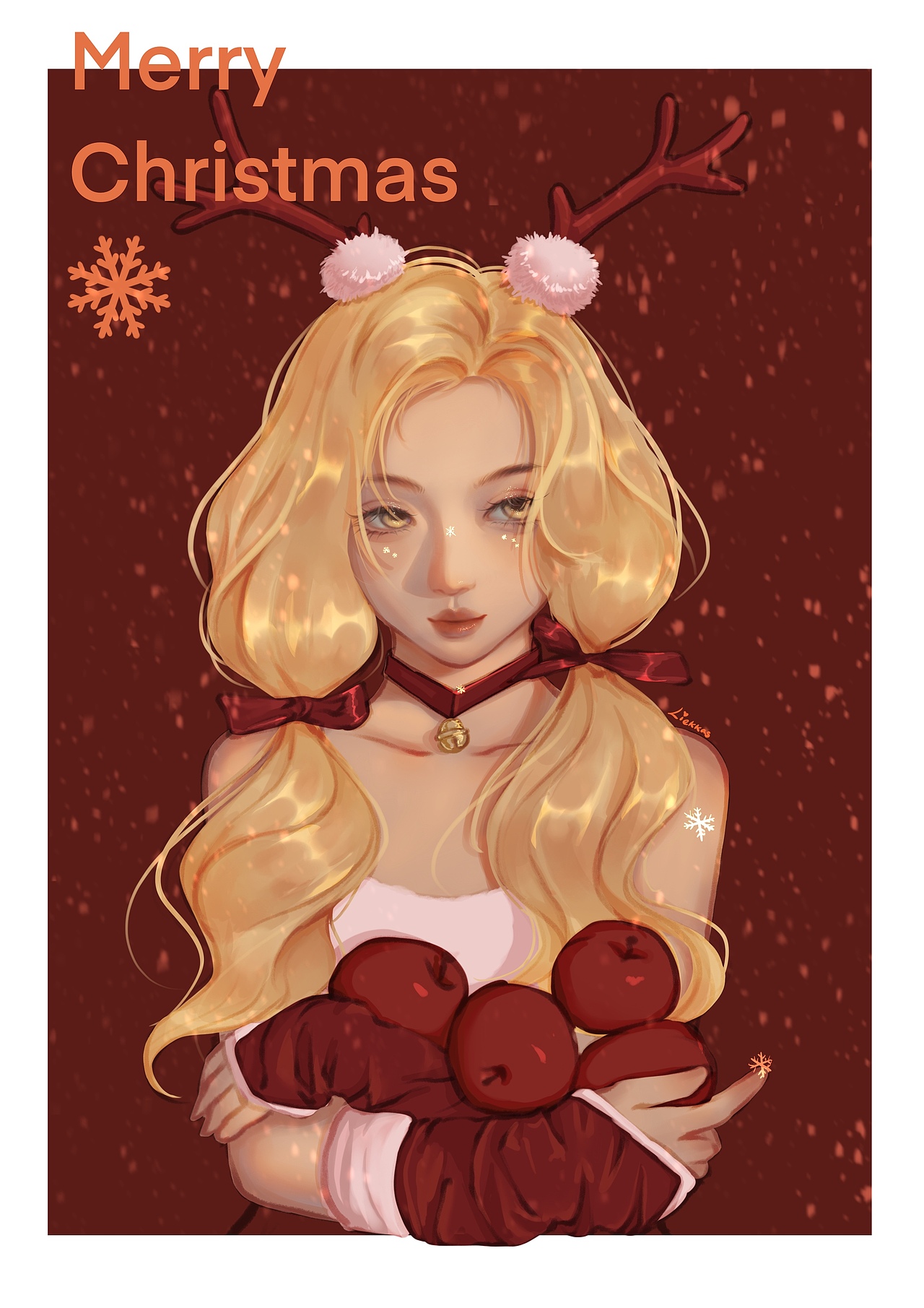 【半厚涂】圣诞贺图