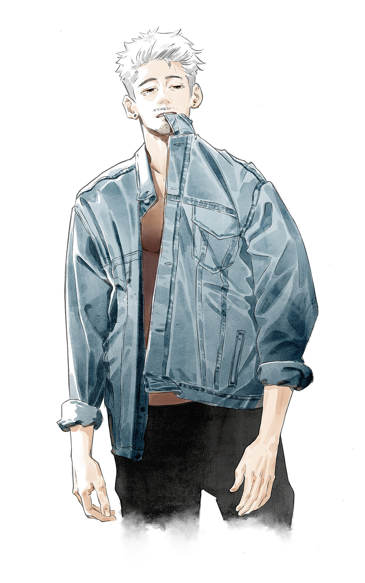 彩虹日常插画 Tyler田——漫画《季也和关山》（图ZMTY5MDA0MDgw） - 艺术插画 - 站酷设计师Tyler田原创素材 - 站酷ZCOOL