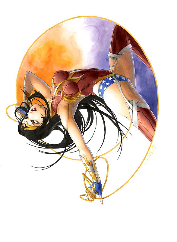 神奇女侠戴安娜(Diana)是神秘孤岛亚马逊的公主,拥有美丽的外貌和高超的格斗技术,为了铲除外世界的邪恶力量而离开与世隔绝的亚马逊