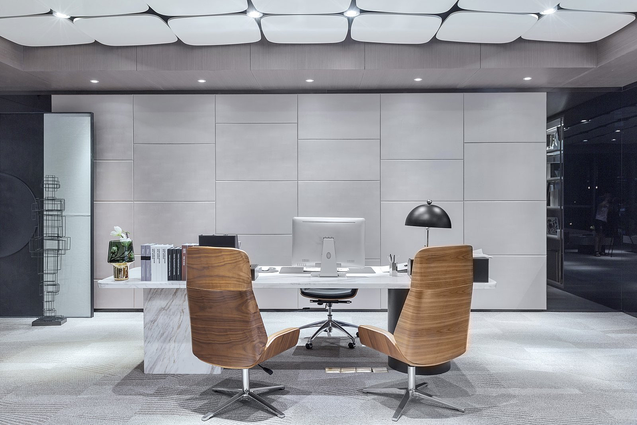 高端办公室装修效果图