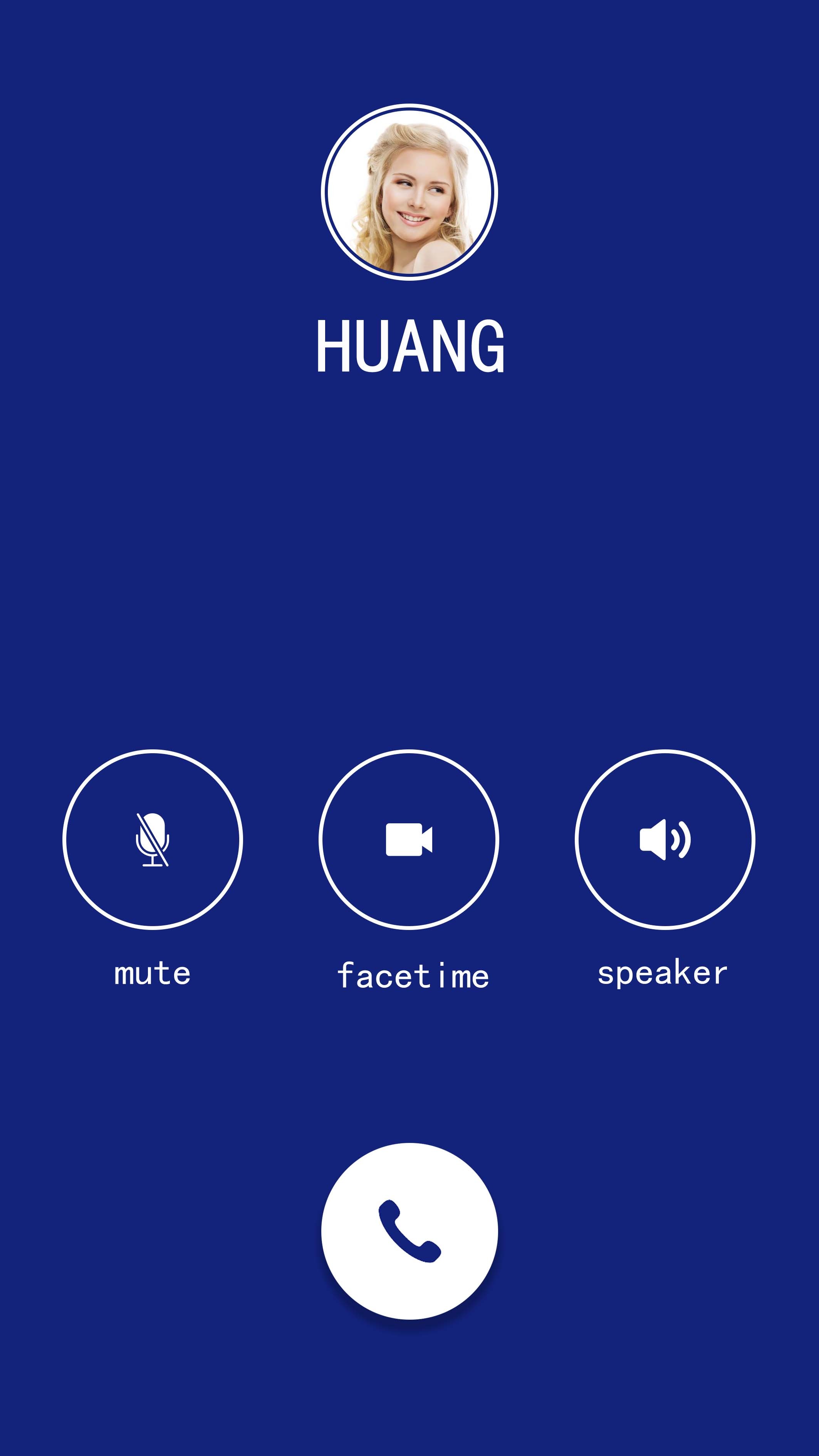 ae:通话界面动效