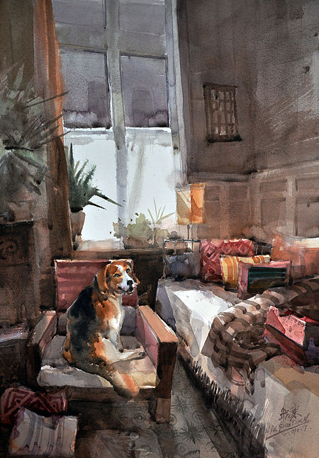 第三届庐山国际水彩艺术节获奖作品揭晓（图ZMzQ1MTI0MA==） - 其他UI - 站酷设计师咪噜咪噜原创素材 - 站酷ZCOOL