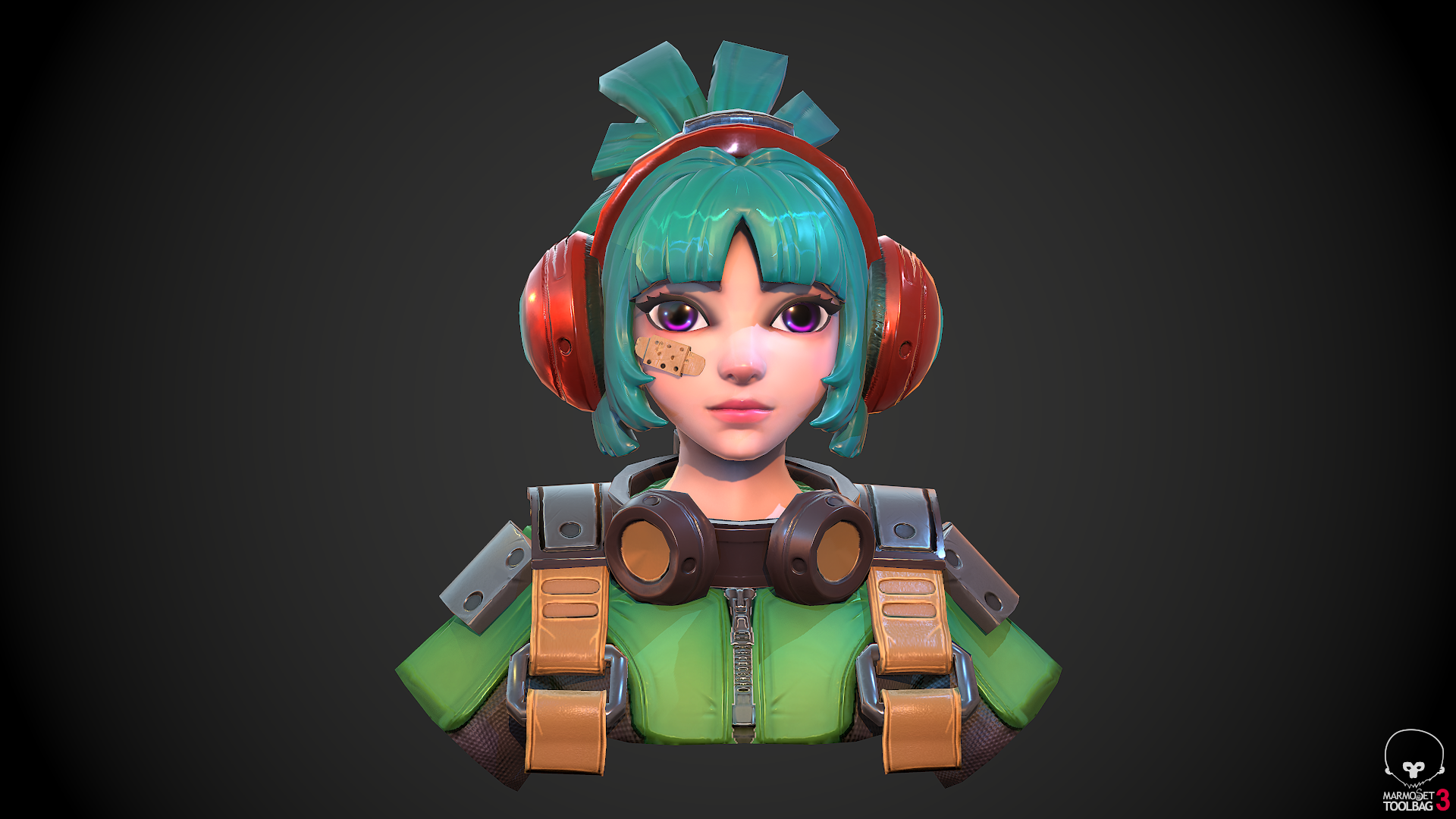 机械师女孩|三维|人物/生物|神月辉夜 - 原创作品 - 站酷 (zcool)