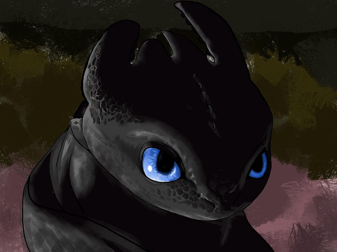 驯龙高手同人|插画|商业插画|王飞飞12138 - 原创作品 - 站酷 (zcool)