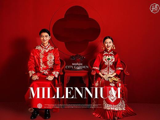 北京婚纱照-千禧长安