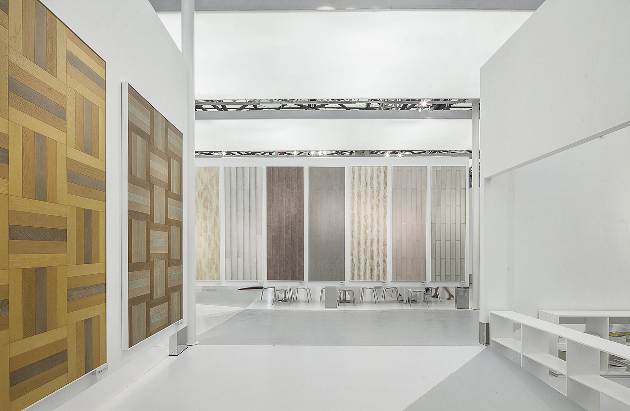 森林之星地板展厅设计——国际地面铺装展会