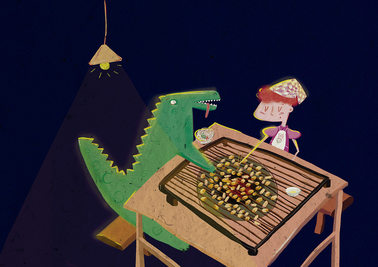 茜薇《传》插画设计#青春答卷2016#（图ZNTE0NDIzODg=） - 儿童插画 - 站酷设计师茜薇原创素材 - 站酷ZCOOL