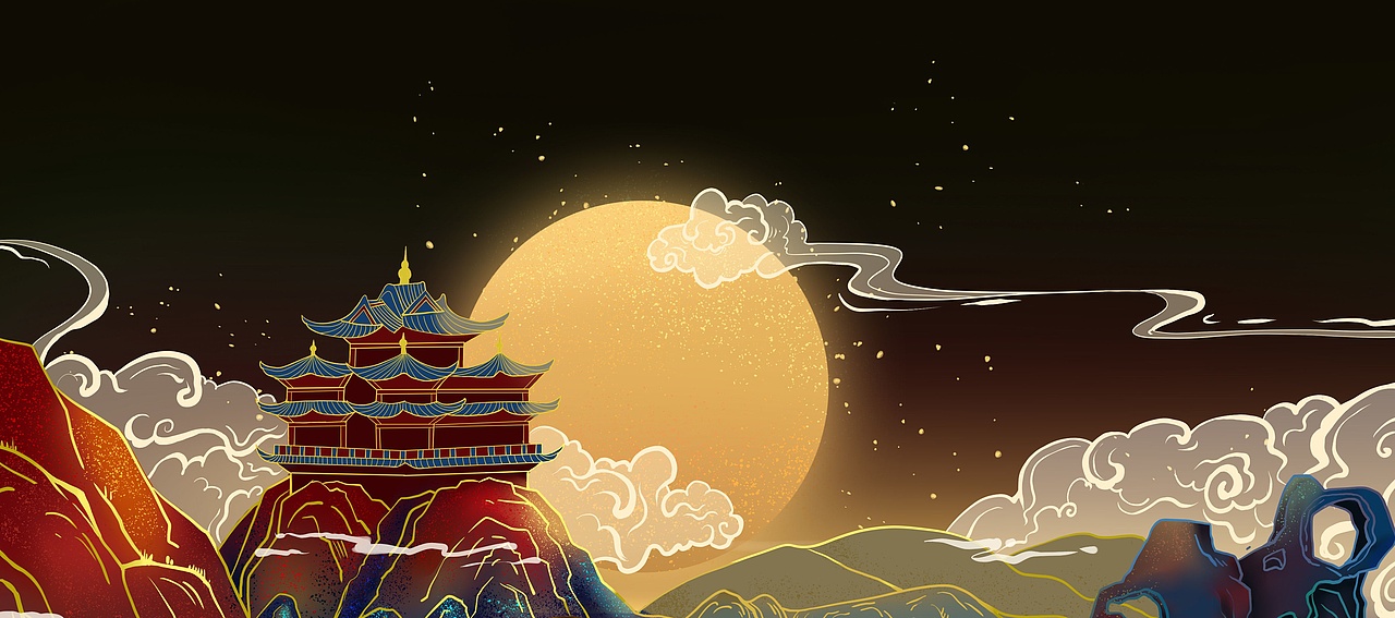 《此事古難全》（圖ZMTc2OTk2NTgw） - 商業(yè)插畫 - 站酷設(shè)計師小火財原創(chuàng)素材 - 站酷ZCOOL