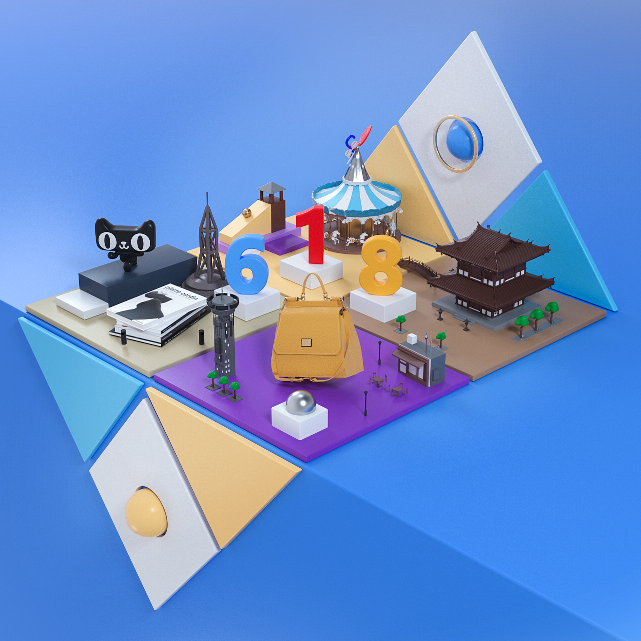 C4D+OC近期合集（图ZMjE0NzgxODUy） - 场景 - 站酷设计师愤怒的黑米原创素材 - 站酷ZCOOL