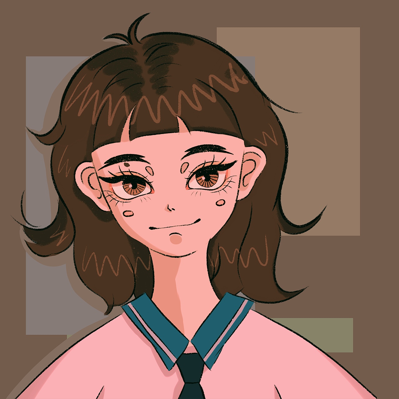 平涂漫画系|纯艺术|绘画|木木木木木木a_原创作品-站酷zcool