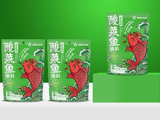 剑神古城墙酸菜鱼调料设计