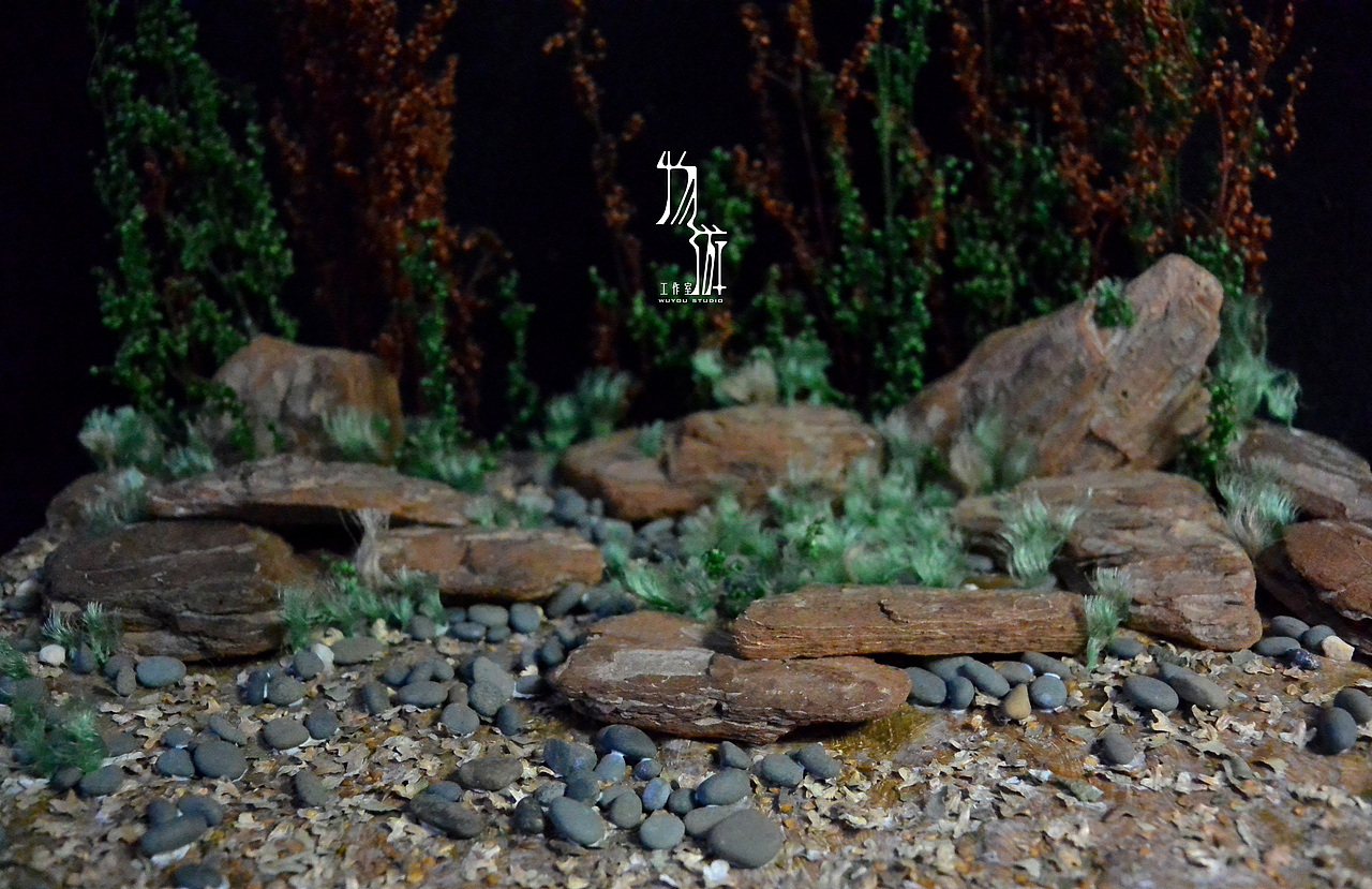 单独拍了几张场景的局部,还有很多需要改进的地方啦。