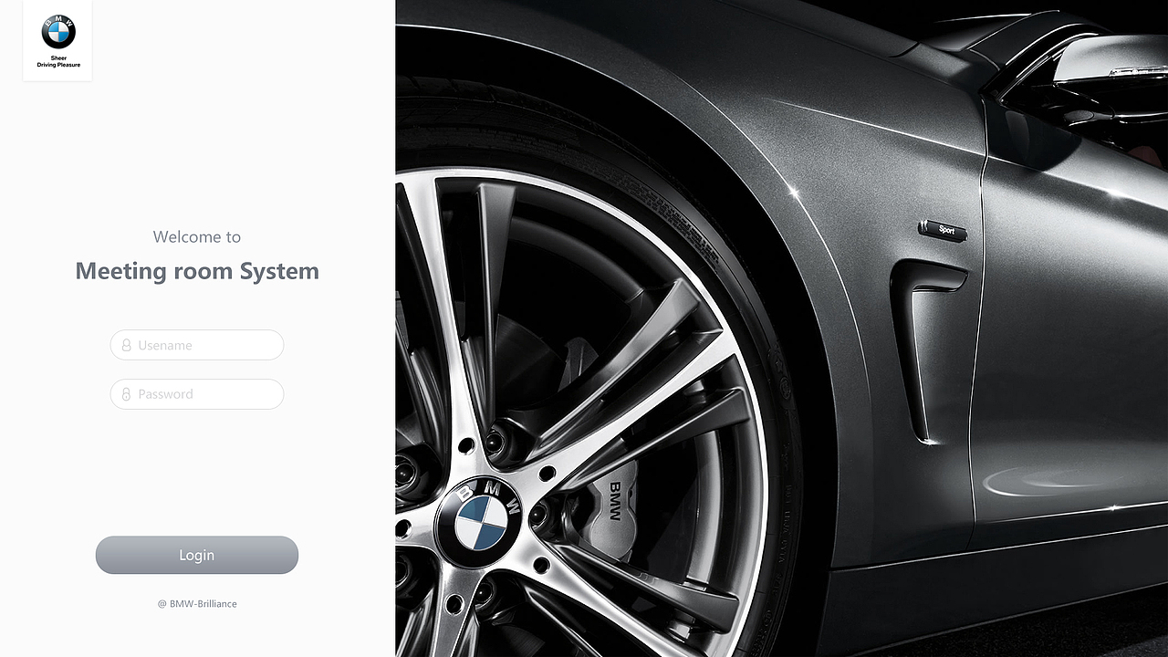 汽车行业会议室管理系统界面设计PC版（图ZNzk1MDY5NDA=） - 软件界面 - 站酷设计师replay1986原创素材 - 站酷ZCOOL