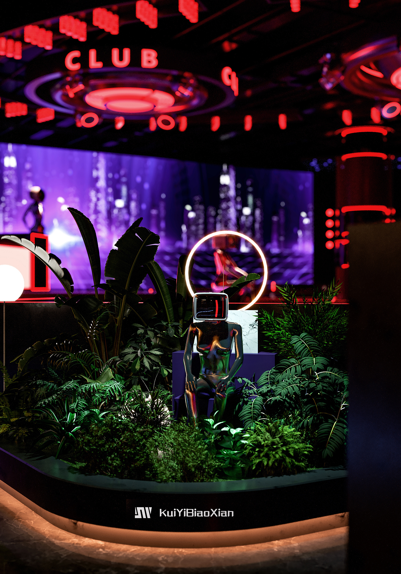 很燃的酒吧（图ZMzU1NDA3MzQ0） - 酒店餐饮设计 - 站酷设计师魁壹表现一朱原创素材 - 站酷ZCOOL