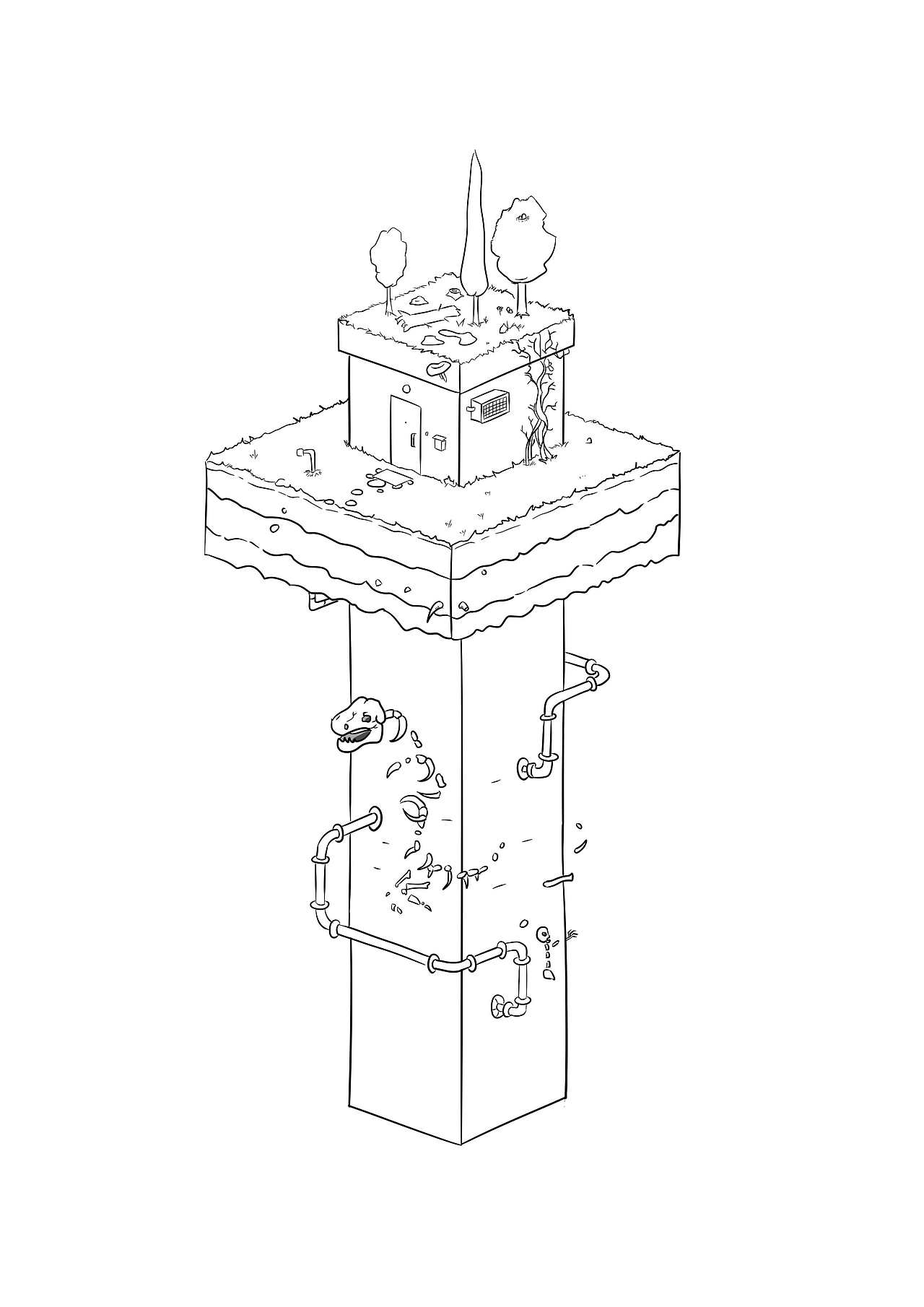 线稿临摹（图ZMTE2MzQzNTY0） - 创作习作 - 站酷设计师九十三与九十三原创素材 - 站酷ZCOOL