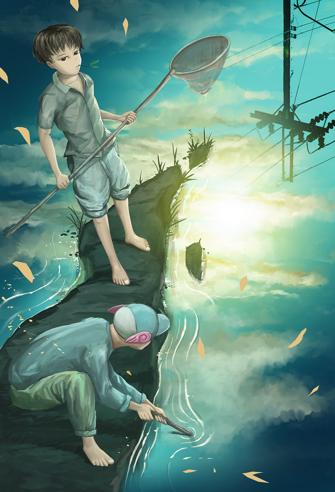 回不去的过去（图ZMTgyNTI2NDgw） - 商业插画 - 站酷设计师86363828原创素材 - 站酷ZCOOL