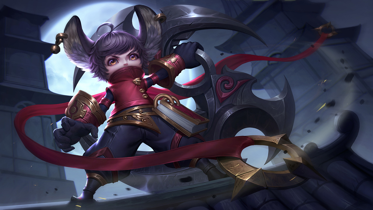 《王者荣耀》同人插画-李元芳