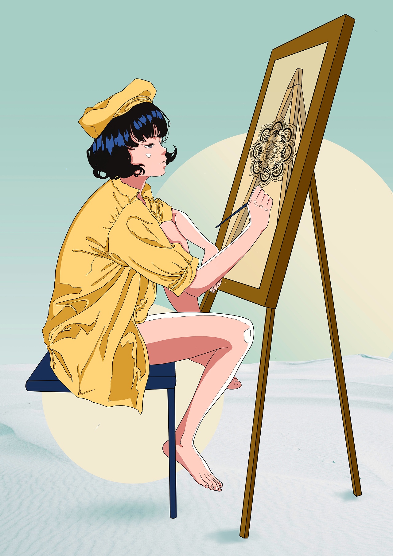 复古少女漫的金陵十二钗_冬菇是冬天出生的-站酷zcool