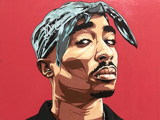 2PAC — Life goes on（个人主页-ZMzg4NDAwNDA=） - 创作习作 - 站酷设计师不正crook原创素材 - 站酷ZCOOL