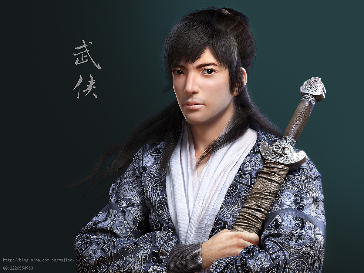 武侠（图ZMTI5MjQ0ODQ=） - 人物/生物 - 站酷设计师wujiedx原创素材 - 站酷ZCOOL