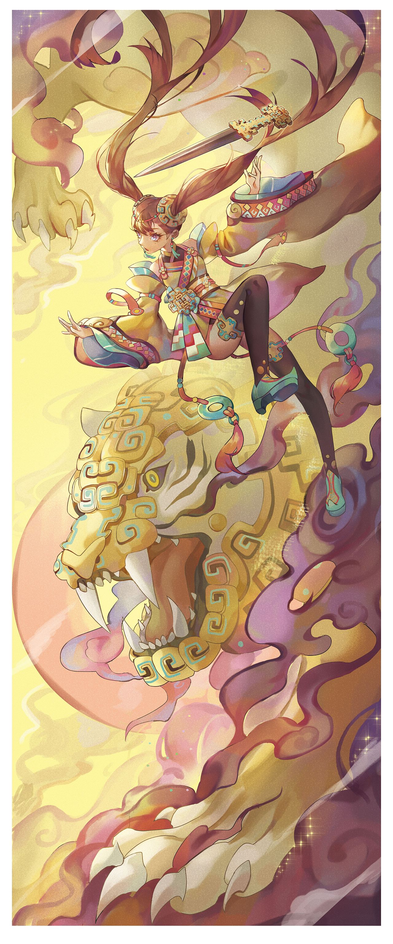 【铁皮人cg艺术】插画班"古代文物拟人"练习