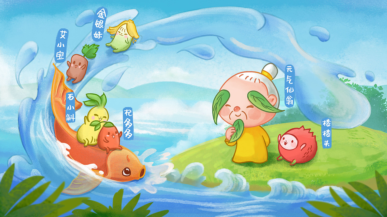 元气家族IP形象设计 ||| 20218月份（图ZMjg2MTkzNDc2） - IP形象 - 站酷设计师巢三儿原创素材 - 站酷ZCOOL