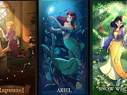 迪士尼同人卡牌