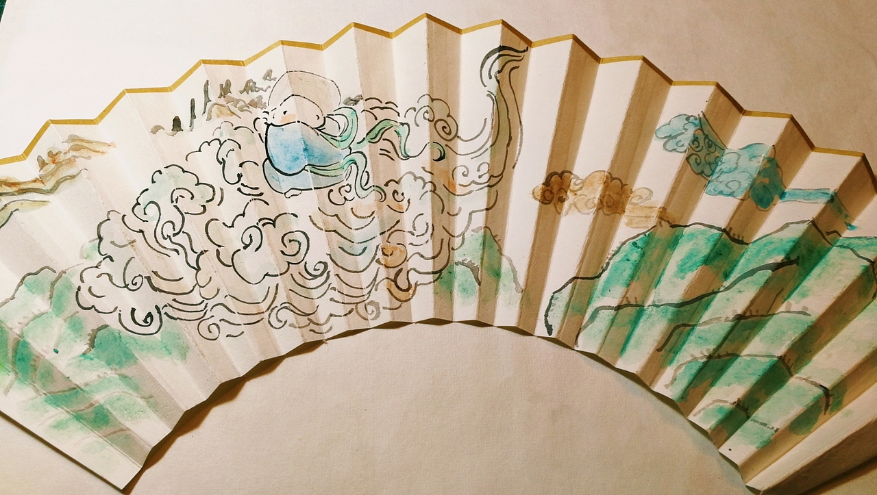 筋斗云|插画|艺术插画|柏树子_原创作品-站酷(zcool)