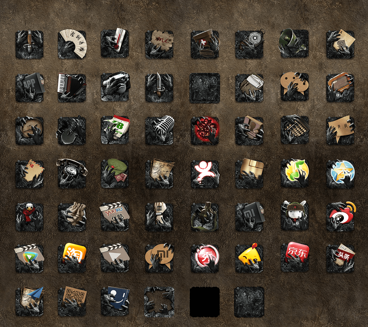 影视类GUI-鬼吹灯（图ZNjM3NjAyNDQ=） - 主题/皮肤 - 站酷设计师斯纳普奇神父原创素材 - 站酷ZCOOL