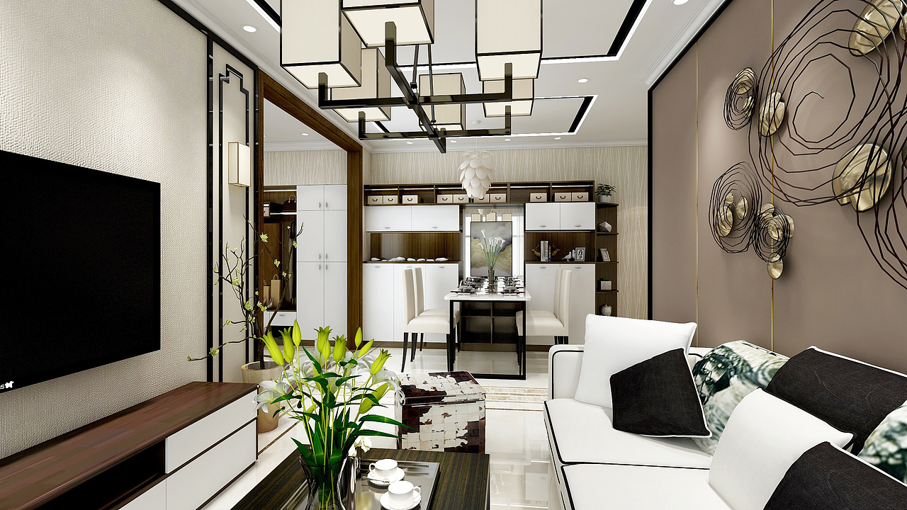 新中式（图ZMTExOTQzMTc2） - 家装设计 - 站酷设计师DuoRuaiMee原创素材 - 站酷ZCOOL