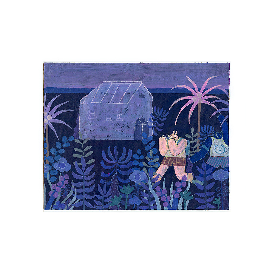 旅途中遇到的風(fēng)景如畫（圖ZMTc2MTU4OTY0） - 繪畫 - 站酷設(shè)計(jì)師kiho奇禾子原創(chuàng)素材 - 站酷ZCOOL