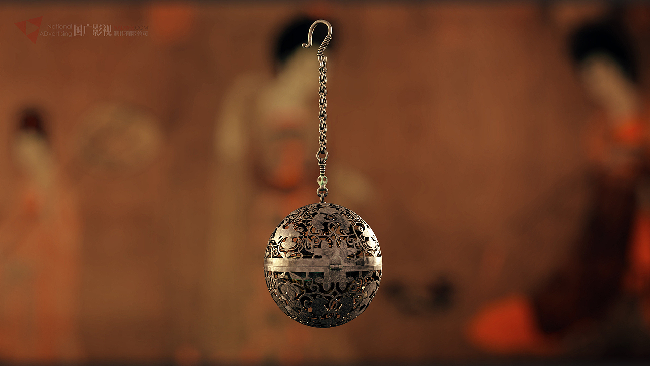 唐葡萄花鸟纹银香囊（图ZMTU4NTY2MTky） - 动画/影视 - 站酷设计师卧墨斋原创素材 - 站酷ZCOOL