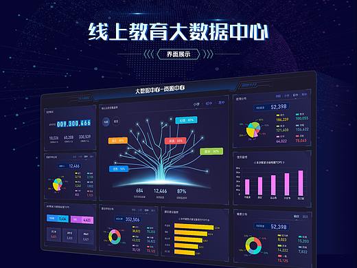 《苏州线上教育大数据中心》作品总结