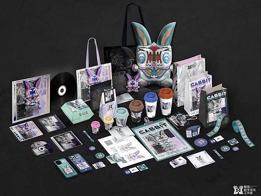 卡比兔吉祥物文创