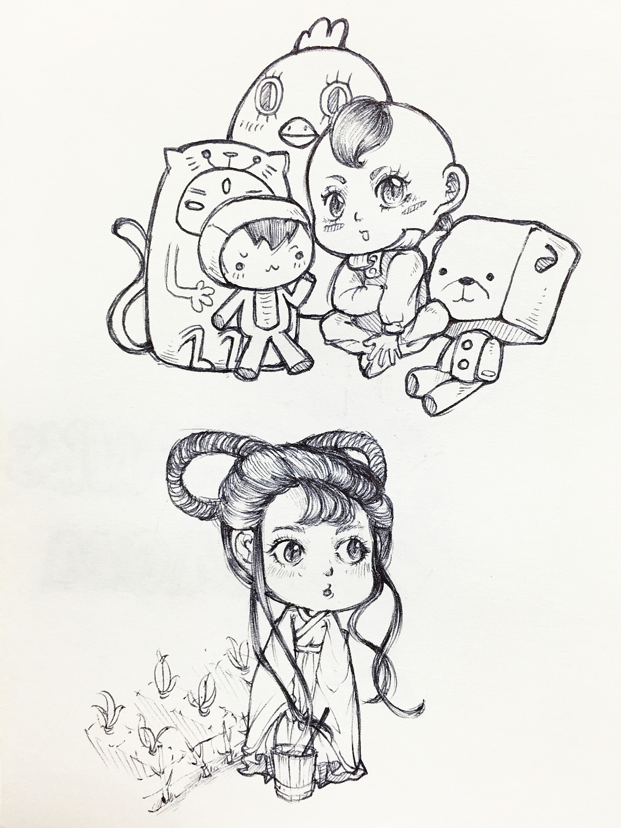 笔记本小涂鸦～（图ZMzg4NTc4NjQ=） - 新锐潮流插画 - 站酷设计师amuamu原创素材 - 站酷ZCOOL