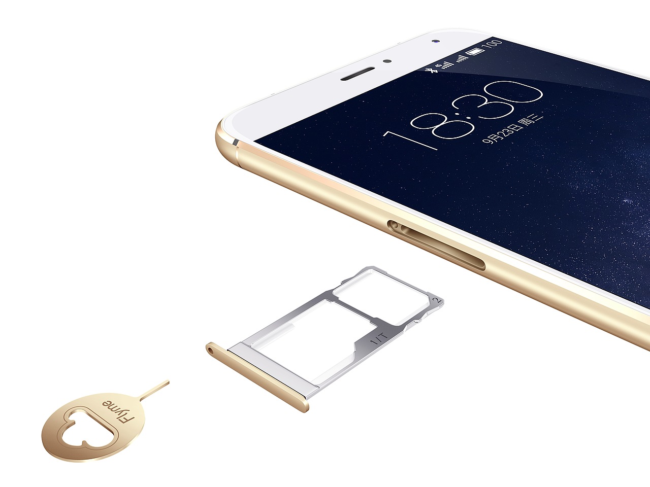 魅族魅蓝Meizu手机渲染精修产品图