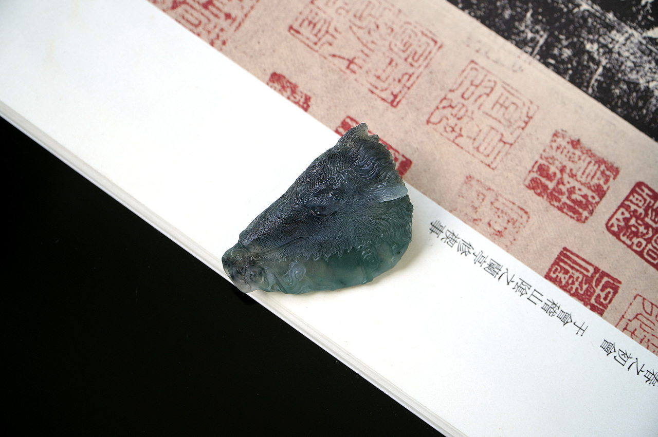 设计师作品|狼头挂件