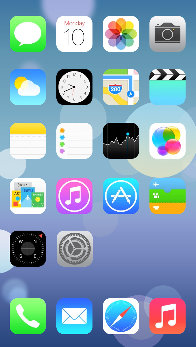 ios7界面图标含psd分层文件