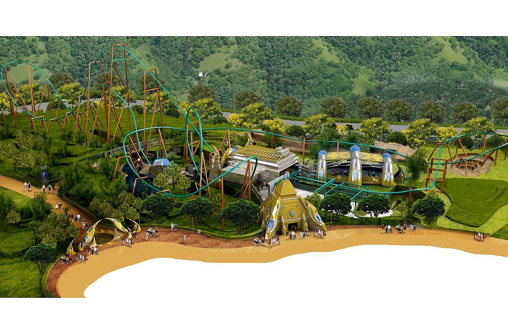 常州环球动漫嬉戏谷（图ZMjg2NjEyNTU2） - 景观设计 - 站酷设计师圣景创筑原创素材 - 站酷ZCOOL