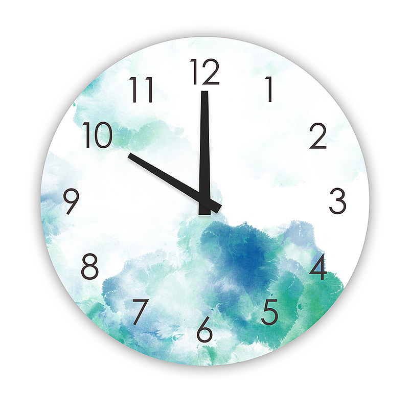 钟面挂钟时钟表盘花纸设计——时钟创意图案