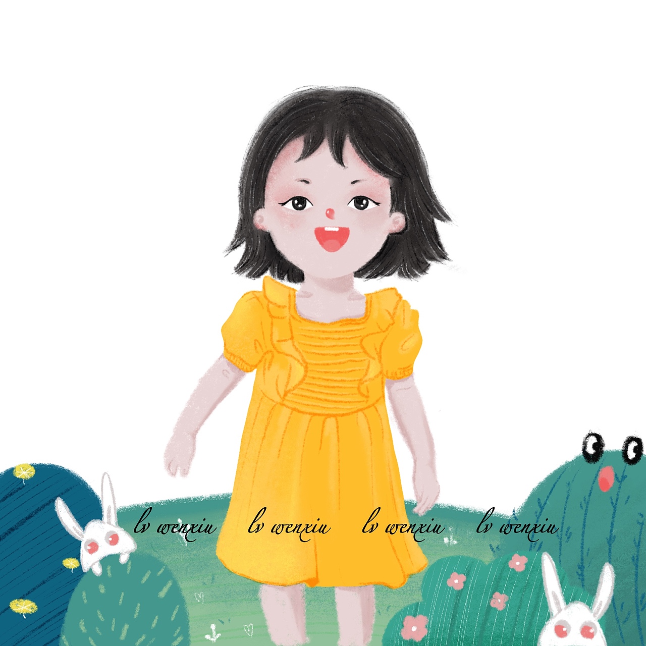 Q版头像、半身像、全身像定制