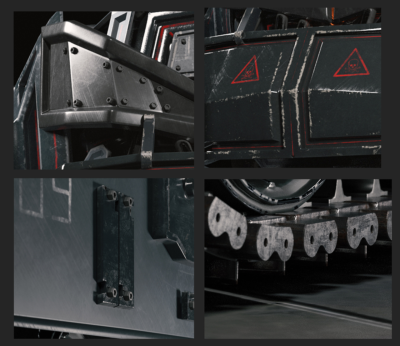 陸地機(jī)甲設(shè)計 Tank-Robot（圖ZMTQxNDE0Mzky） - 機(jī)械/交通 - 站酷設(shè)計師Max_ivan原創(chuàng)素材 - 站酷ZCOOL