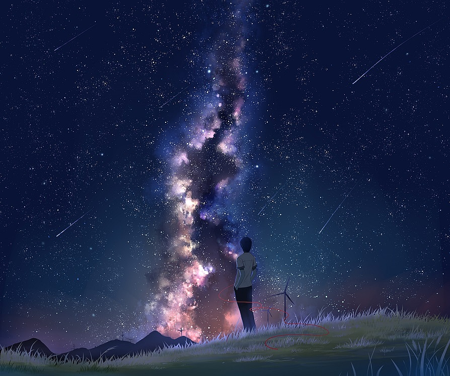 星空系列手機(jī)主題壁紙合集（圖ZMTgzMjAwNzcy） - 商業(yè)插畫 - 站酷設(shè)計(jì)師詭異童話原創(chuàng)素材 - 站酷ZCOOL