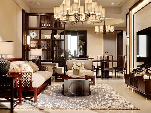 中式别墅商业渲染