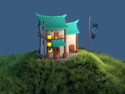 C4D臨摹習(xí)作（個(gè)人主頁(yè)-ZNTA5ODMwNDQ=） - 動(dòng)畫(huà)/影視 - 站酷設(shè)計(jì)師西涯俠1原創(chuàng)素材 - 站酷ZCOOL